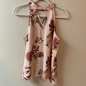 Blue Rain Tank top